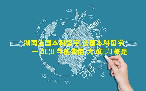 湖南法国本科留学,法国本科留学一 🦈 年的费用,大 🐘 概是多少
